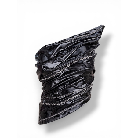 GOUD x FUNKY DISCO BLACK CHAIN CORSET