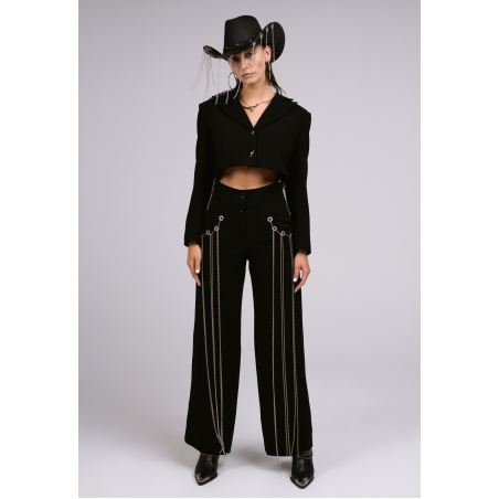 CHAIN LINES TROUSERS
