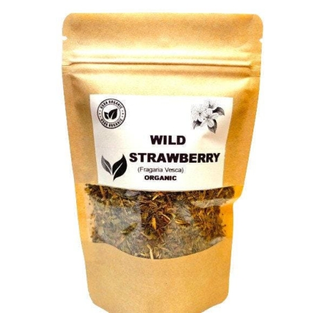 Organic Wild Strawberry Leaf (Fragaria vesca)