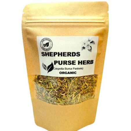 Organic SHEPHERD'S PURSE HERB | caspella bursa pastoris | shepherd's purse tea | herbal tea | dried herbs | organic herbs | herba | tea