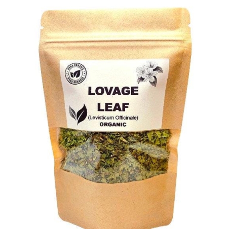 Organic LOVAGE LEAF | levisticum officinale | lovage tea | spices | herbal tea | dried leaf | organic herbs | dried herbs | herba | tea