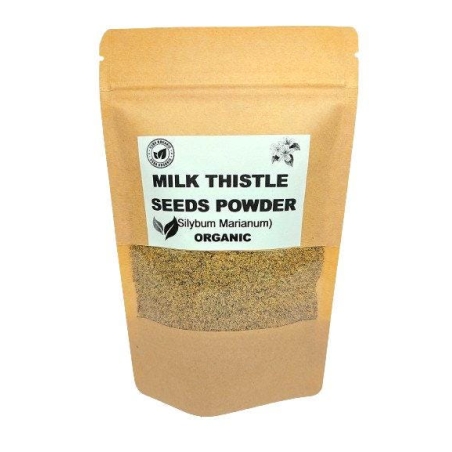 Organic MILK THISTLE SEEDS powder | silybum marianum | milk thistle tea | dried seeds powder | organic seeds powder |  milk thistle flour