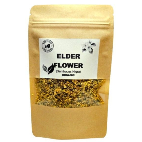 Organic ELDER FLOWER | sambucus nigra | elder flower tea | herbal tea | dried herbs | organic herbs | dried flower | herba | tea | flowers