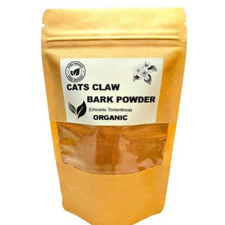 Organic CAT'S CLAW BARK Powder | Uncaria Tomentosa | Cats Claw Powder | Cats Claw Tea | Herbal Medicine | Dried Bulk Herbs