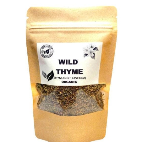 Organic Wild Thyme (Thymus sp. diversa / Thymus serpyllum)