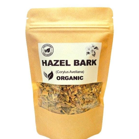 Organic HAZEL BARK | corylus avellana | hazel bark tea | herbal tea | herba | tea | dried bark tea | organic herbs | dried herbs |