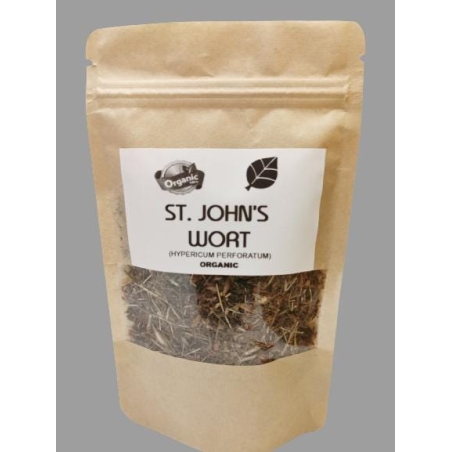 Organic ST.JOHN'S WORT | Hypericum Perforatum | St Johns Wort Tea | Herbal Tea | Organic Herbal Tea | Natural Loose Herb | Dried Natural Tea