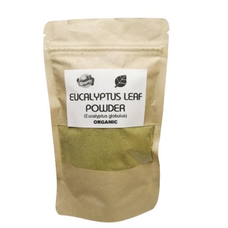 Organic EUCALYPTUS LEAF POWDER | eucalyptus globulus | eucalyptus tea | herbal tea | dried powder | organic herbs | herba | tea | dried herb