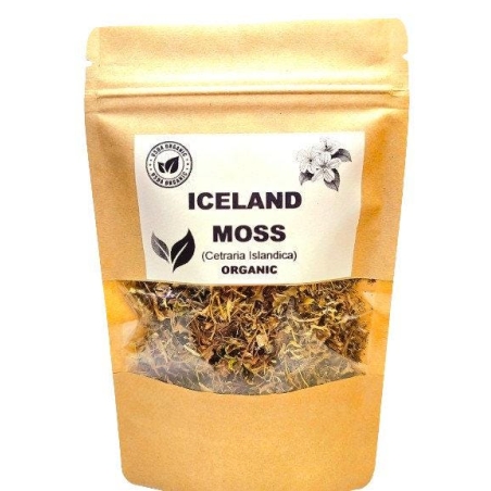 Organic ICELAND MOSS | cetraria islandica | iceland moss tea | herbal tea | dried moss | dried herbs | organic herbs | herba | tea