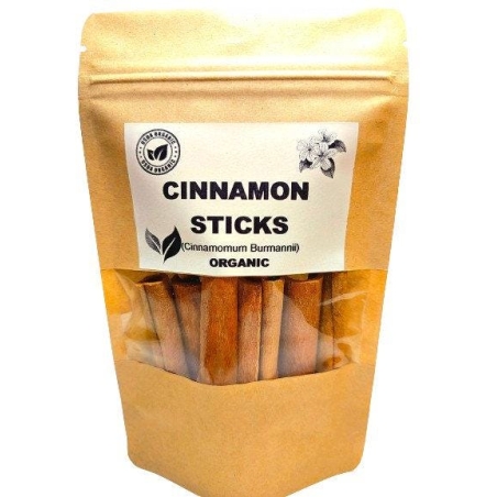Organic CINNAMON STICKS | cinnamomum burmannii | indonesian cinnamon | cinnamon quils | dried herb | organic herb | herba | tea