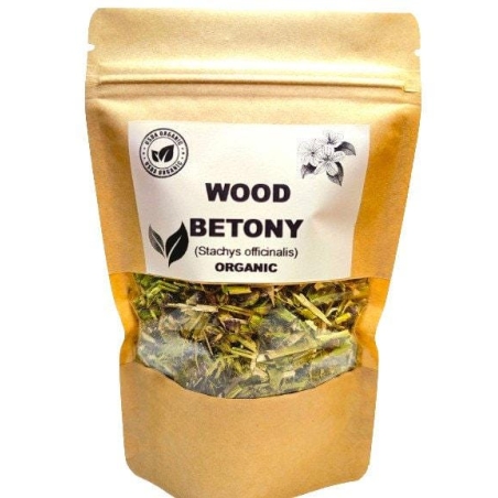 Organic Wood Betony (Stachys officinalis)