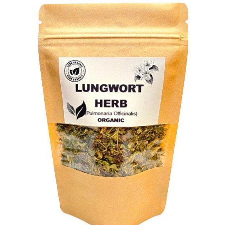 Organic LUNGWORT HERB | pulmonaria officinalis | lungwort tea | herbal tea | dried herbs | organic herbs | lungwort leaf | herba | tea