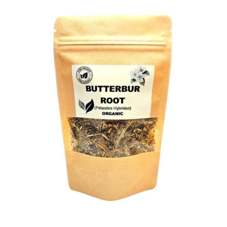 Organic BUTTERBUR ROOT | petasites hybridus | butterbur tea | herbal tea | dried root | organic herbs | dried herbs | herba | tea