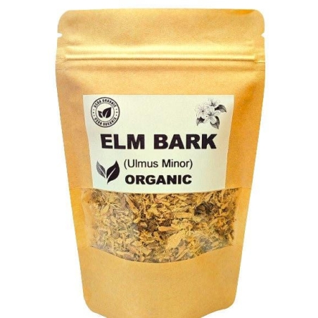 Organic ELM BARK | ulmus minor | elm bark tea | dried bark | herbal tea | herba | tea | organic herbs | dried herbs