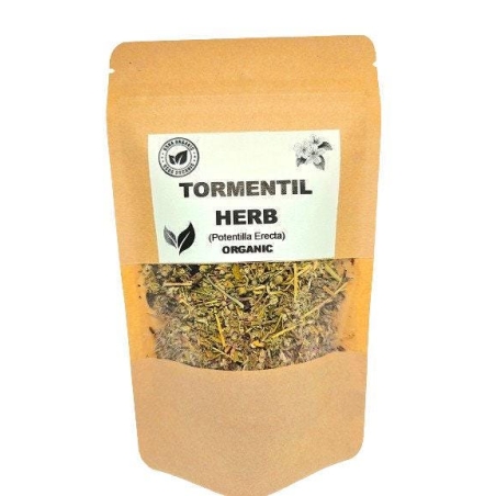 Organic tormentil herb | potentilla erecta | tormentil herb tea | herbal tea | herba | tea | organic herbs | dried herbs | herbalism | herbs