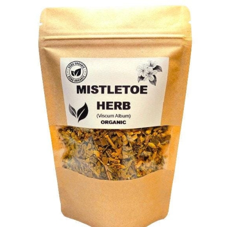 Organic MISTLETOE HERB | viscum album | mistletoe tea | herbal tea | dried herbs | organic herbs | herba | tea