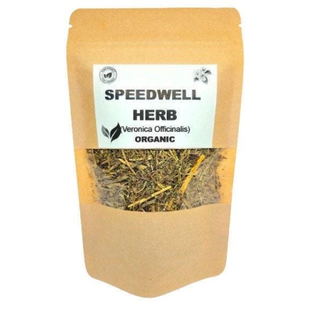 Organic speedwell herb | veronica officinalis | speedwell herb tea | herbal tea | herba | tea | dried herbs | organic herbs | herbalist