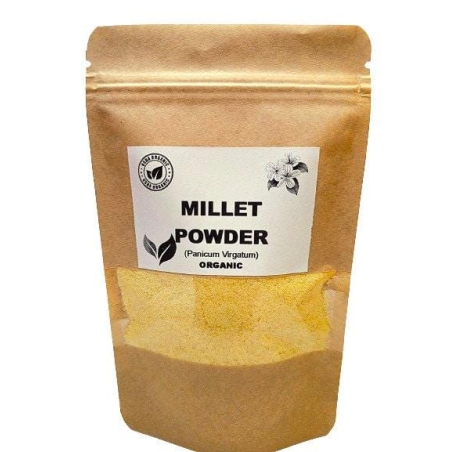 Organic MILLET POWDER | panicum virgatum | millet flour | hulled millet flour | hulled millet seeds powder