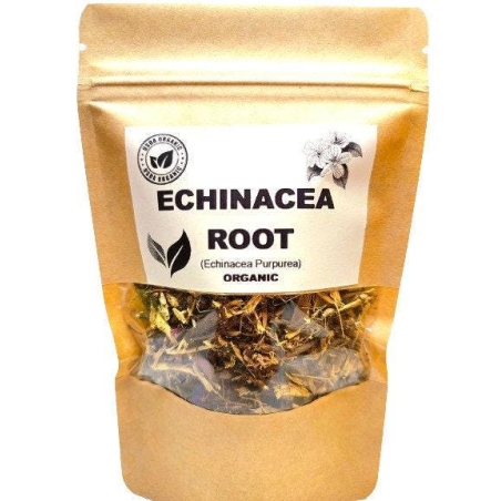 Organic ECHINACEA ROOT | echinacea purpurea | echinacea tea | herbal tea | dried root | organic herbs | organic root | herba | tea