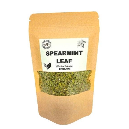 Organic SPEARMINT LEAF | mentha spicata | spearmint leaf tea | herbal tea | herba | tea | dried leaf | organic herbs | organic leaf | herbs