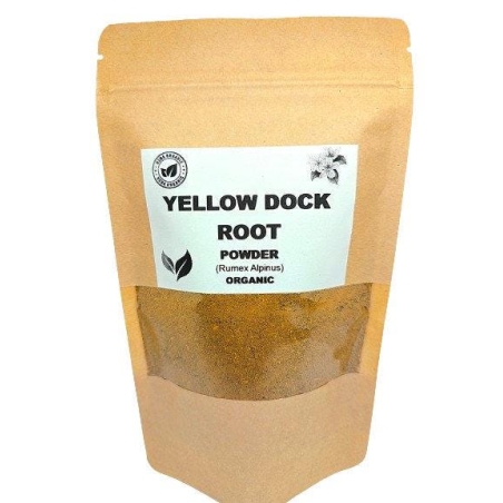 Organic Yellow Dock Root Powder (Rumex alpinus)