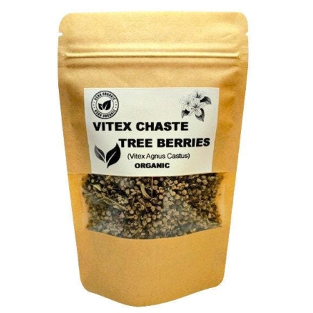 Organic Vitex Chaste Tree Berries | Natural Hormonal Support | Vitex agnus castus