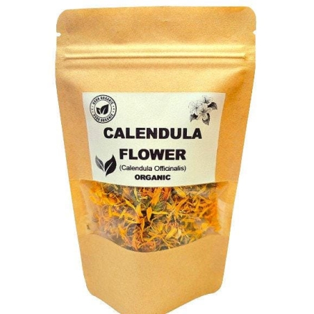 Organic CALENDULA FLOWER | calendula officinalis | calendula tea | herbal tea | dried flower | organic herbs | herba | tea | flower tea