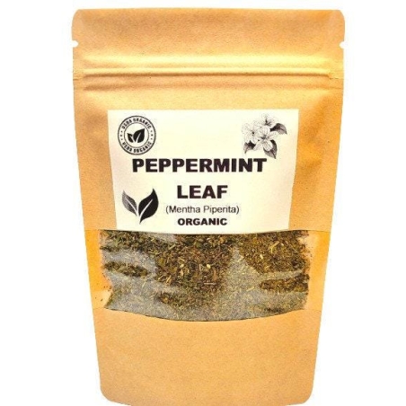 Organic PEPPERMINT LEAF | mentha piperita | peppermint tea | herbal tea | dried leaf | dried herbs | organic herbs | herba | tea