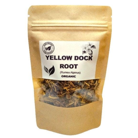 Organic Yellow Dock Root (Rumex alpinus)