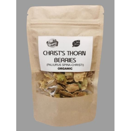 Organic JERUSALEM THORN BERRIES | Paliurus Spina Christi | Christ's Thorn Berries | Christ Thorn Tea | Herbal Tea | Herba | Tea