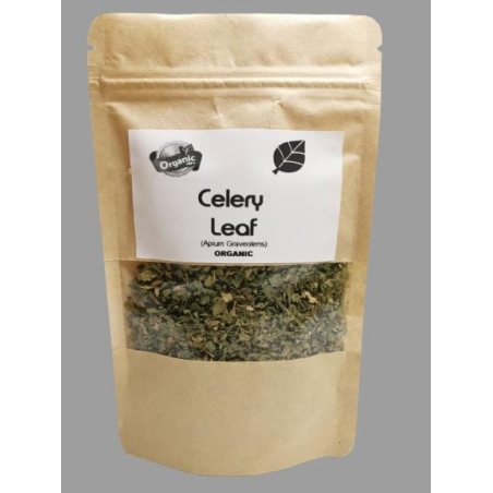 Organic CELERY LEAF | Apium graveolens | Celery Leaf Tea Natural Spice Remedy | Natural Loose Spices | Dried Natural Spices | Loose Spice