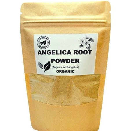 Organic ANGELICA ROOT POWDER | angelica archangelica | angelica root tea | powder | herbal tea | dried root powder | herba | tea | organic