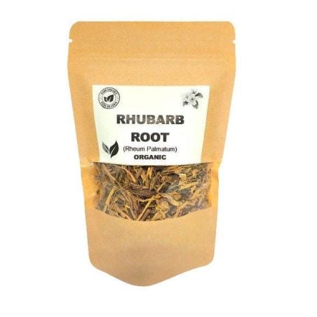 Organic RHUBARB ROOT | rheum palmatum | rhubarb root tea | herbal tea | herba | tea | dried root | organic root | organic herbs | herbalism