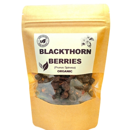 Organic BLACKTHORN BERRIES | prunus spinosa | blackthorn tea | dried berries | dried fruits | organi herb | dried herb | fruit tea | herba