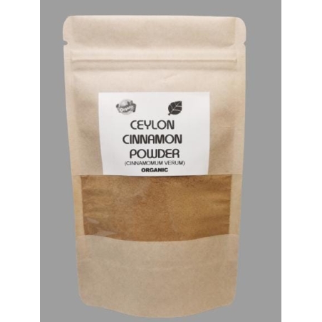 Organic Ceylon Cinnamon Powder | Cinnamomum verum | Cinnamon Bark Powder | Organic Cinnamon Powder | Powder | Herba | Tea | Organic Powder