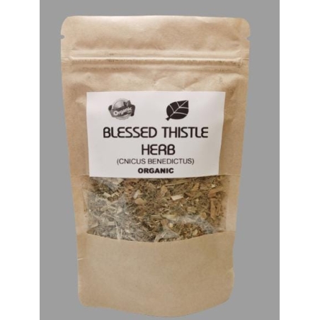 Organic BLESSED THISTLE HERB | Cnicus benedictus , Natural Herbal Tea | Thistle Tea | Herba | Tea Orgnaic Bulk Tea | Dried Bulk Tea | Herbs