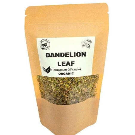 Organic DANDELION LEAF | taraxacum officinale | dandelion leaf tea | herbal tea | herbalism | organic herbs | dried leaf | herba | tea