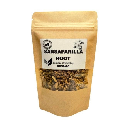 Organic SARSAPARILLA ROOT | smilax officinalis | sarsaparilla tea | herbal tea | dried root | organic herbs | organic root | herba