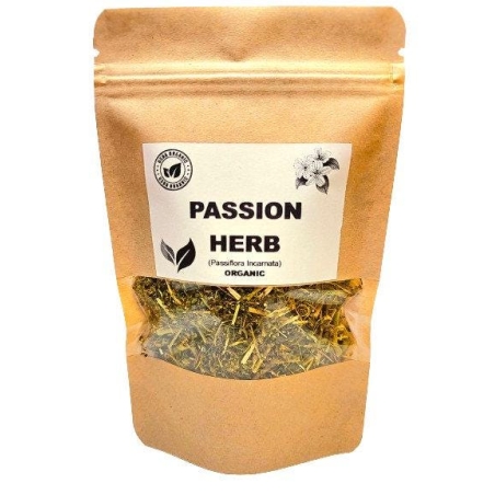 Organic PASSION HERB | passiflora incarnata | passion flower herb tea | herbal tea | organic herbs | herba | tea | remedies | dried herbs
