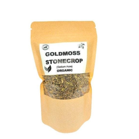 Organic goldmoss stonecrop herb | sedum acre | goldmoss stonecrop tea | herbal tea | herba | tea | organic herbs | dried herbs | herba