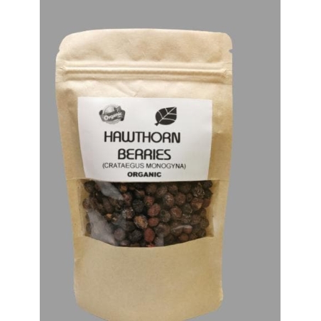 Organic HAWTHORN BERRIES | Crataegus Monogyna | Hawthorn Tea | Dried Berries | Herbal Tea | Organic Herbs | Vitamin | Herba | Wild Fruits