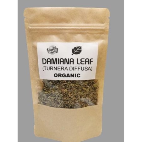 Organic DAMIANA LEAF | Turnera Diffusa | Damiana Tea | Herbal Tea | Dried Herbs | Organic Herbs | Tea | Natural Tea | Dried Bulk Tea
