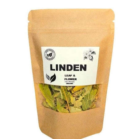 Organic linden flower & leaf | tilia officinalis | tilia spp flos | linden flower tea | lime flower linden flower | herbal tea | herba | tea
