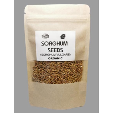Organic SORGHUM SEEDS | Sorghum Vulgare | Sorghum Bicolor Semens | I Organic Seeds | Dried Seeds | Organic Herbs |