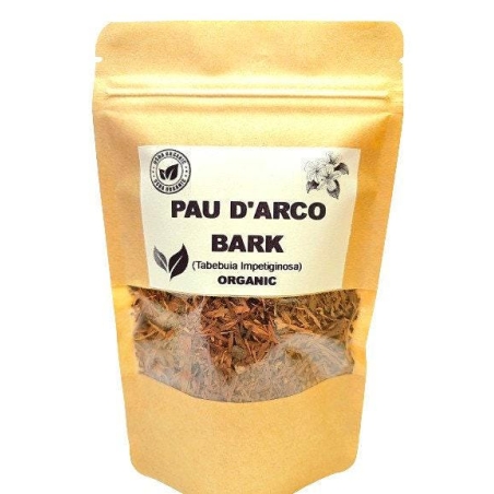 Organic PAU D'ARCO BARK | tabebuia impetiginosa | pau d'arco bark tea | herbal tea | dried bark | lapacho pau d’arco bark | herba | tea