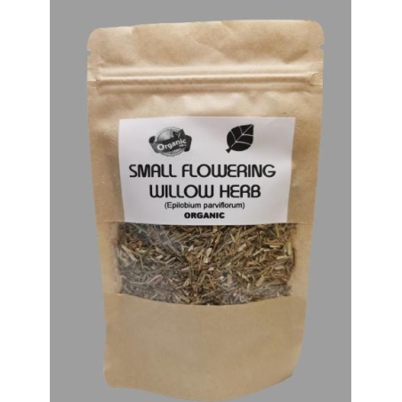Organic Small Flowering Willow Herb | Epilobium Parviflorum | Organic Dried Bulk Herb | Epilobium Herb | Herbal Tea | Willow Herb Tea
