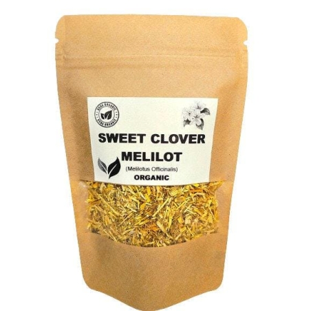 Organic SWEET CLOVER MELILOT herb | melilotus officinalis | melilot tea | sweet clover tea | herbal tea | herba | tea | organic herbs
