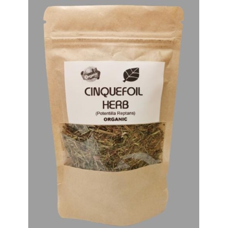 Organic CINQUEFOIL HERB | Potentilla reptans l | Medicinal Herbs | Dried Herbal Tea | Herbal Medicine | Herbal Tea | Herba | Tea | Oragnic