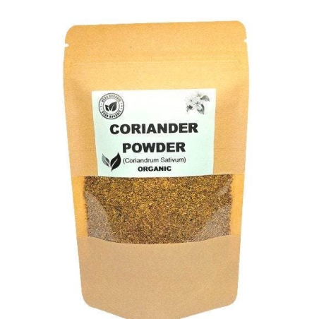 Organic coriander powder | coriandrum sativum | coriander tea | herbal tea | herba | tea | organic herbs | organic powder | coriander flour