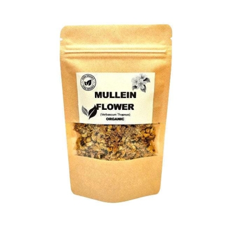 Organic MULLEIN FLOWER | verbascum thapsus | mullein tea | dried flower | organic flower | herbal tea | organic herbs | herba | tea